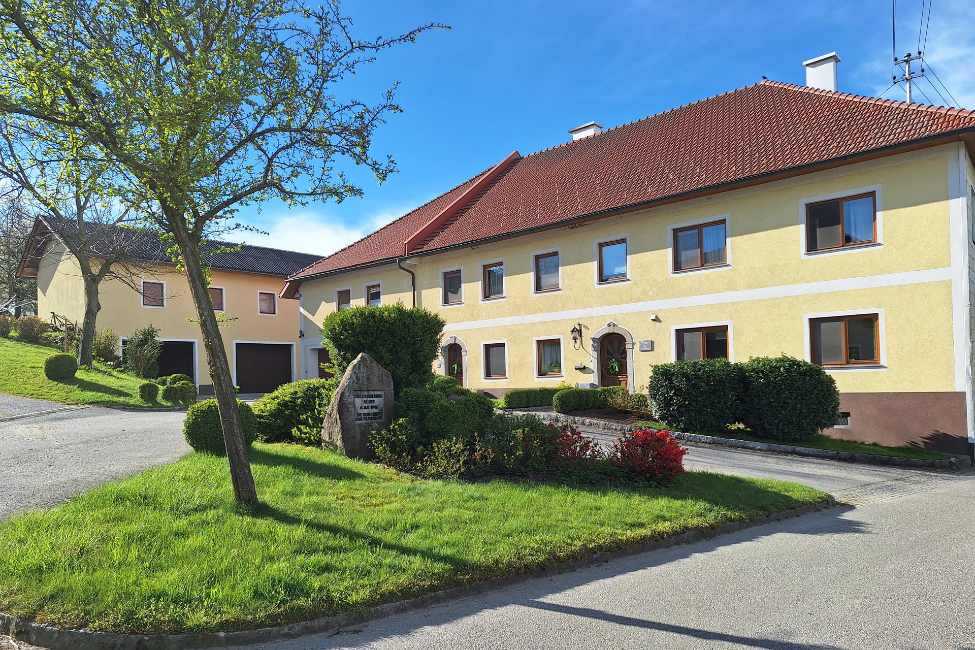 Unser Bauernhof der Familie Grabmayr "Rohrerhof" in Prambachkirchen